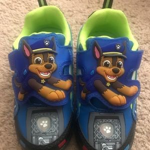 Paw patrol light up shoes